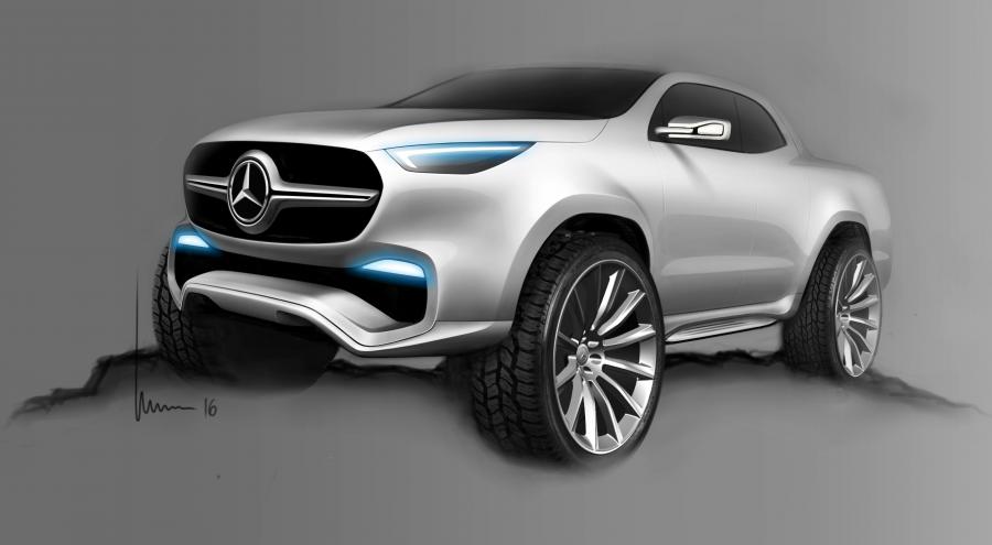 Эскиз Mercedes-Benz Concept X-Class Stylish Explorer (Br.470) 2016 года  (фото 14 из 18)